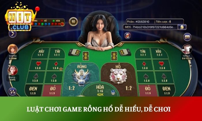Chinh phục rồng hổ Hitclub và cơ hội thắng lớn mỗi ván 3 Luật chơi game rồng hổ dễ hiểu, dễ chơi